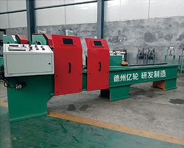 Double end automatic welding machine for